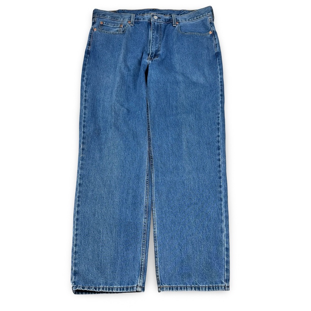Levi's 550 Relaxed Fit Tapered Leg Blue Jeans Mens 40x32 Medium Wash 00550-4891